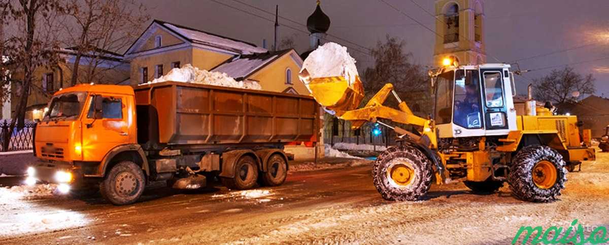 Уборка и вывоз снега Москва в Москве. Фото 8