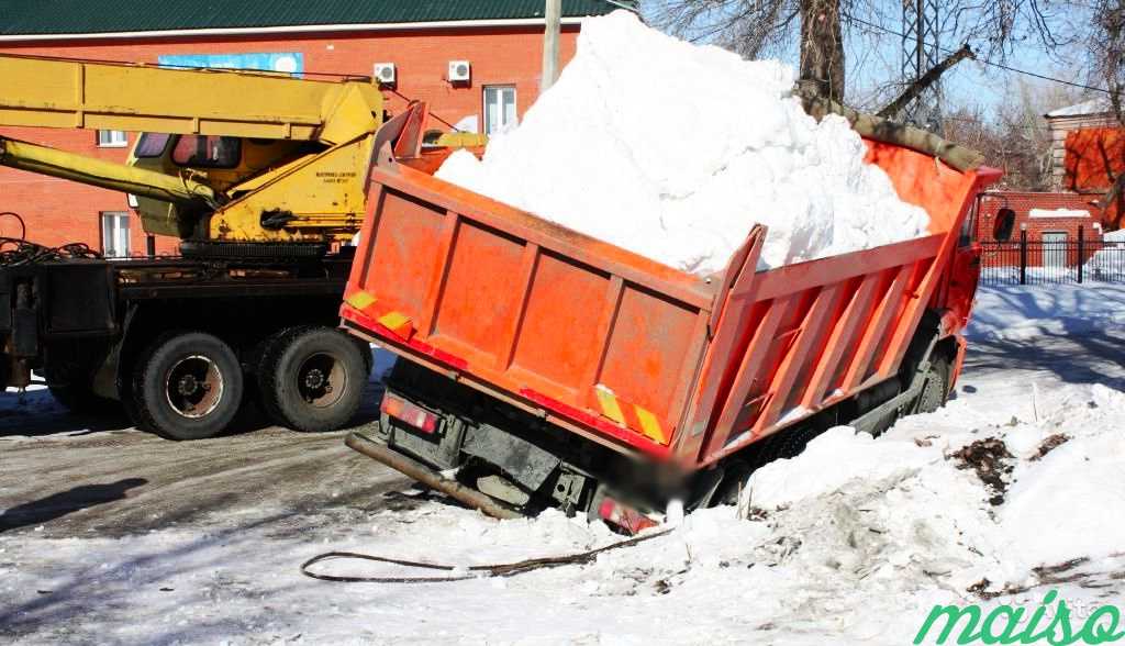 Уборка и вывоз снега Москва в Москве. Фото 5