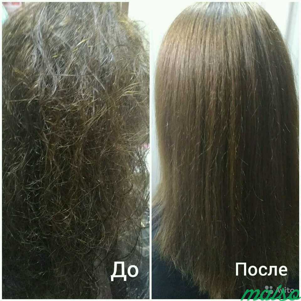 Кератиновое выпрямление и окрашивание волос в Москве. Фото 5