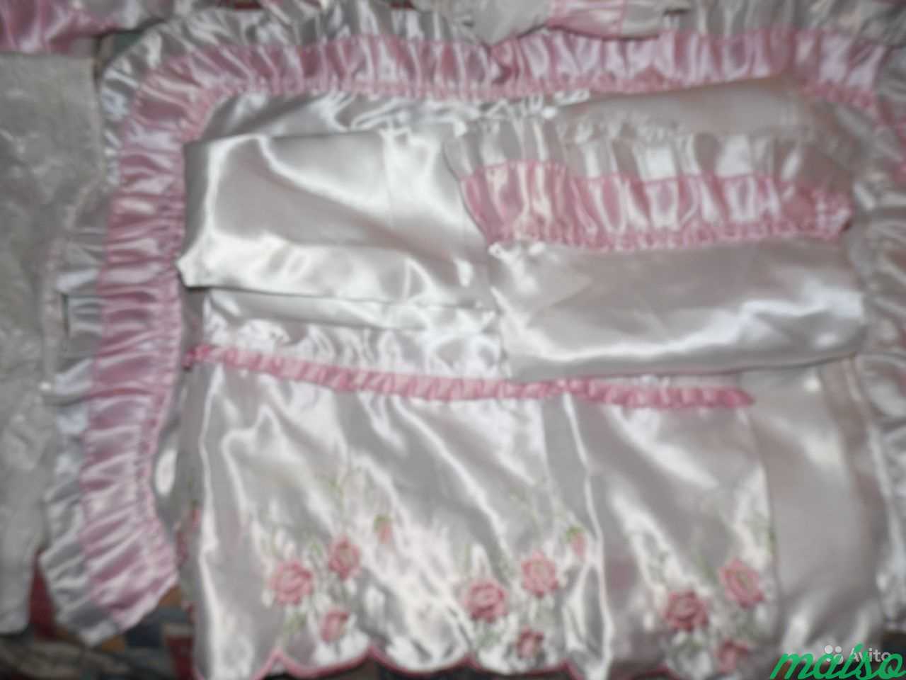 Наволочки togas бело-розовый атлас в Москве. Фото 3