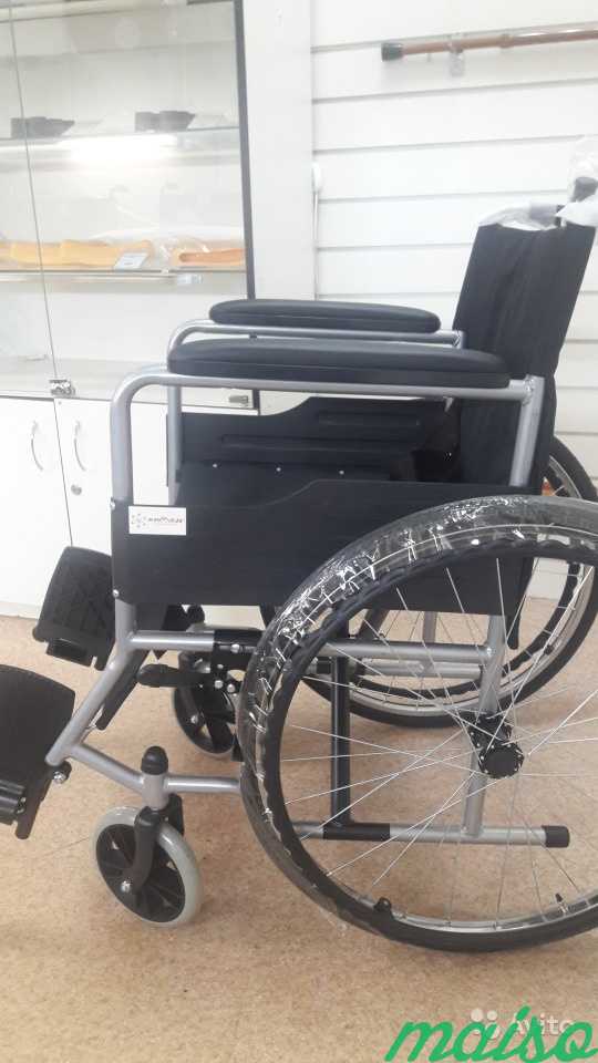 Складная инвалидная коляска напрокат н007 в Москве. Фото 2