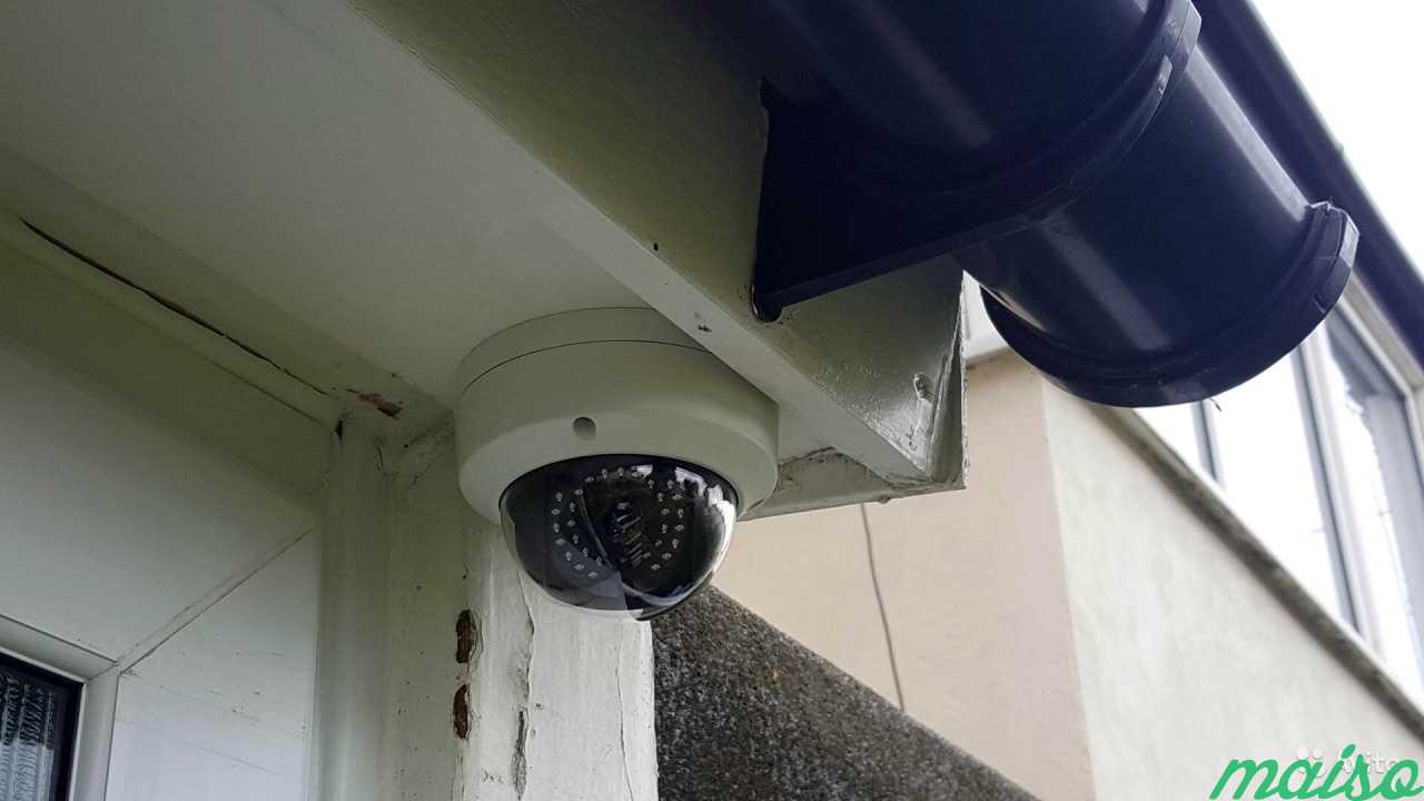 Установка систем видеонаблюдения в Москве. Фото 7