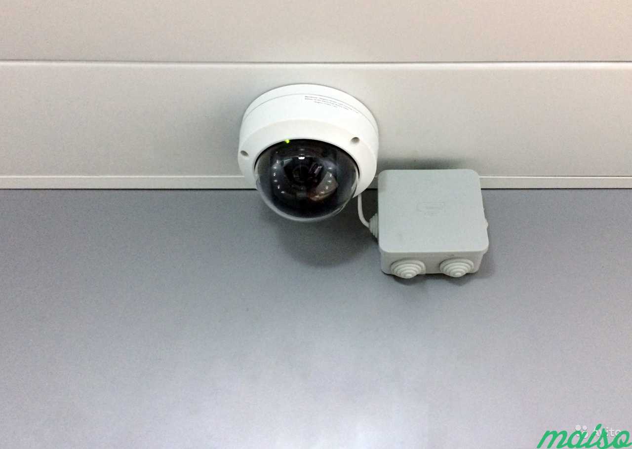 Установка систем видеонаблюдения в Москве. Фото 5