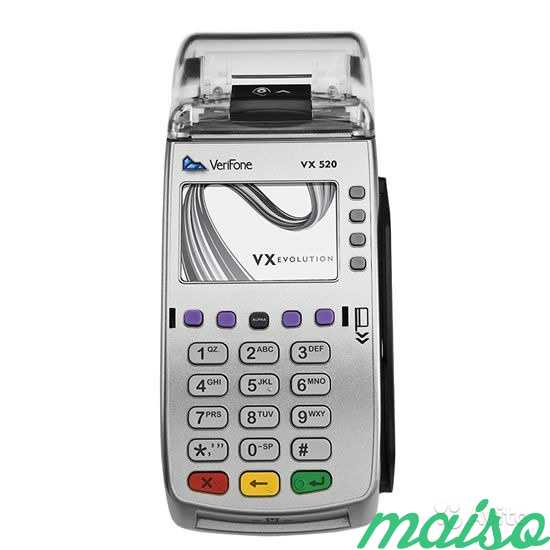 Эквайринговый терминал Verifone VX520 в Москве. Фото 2