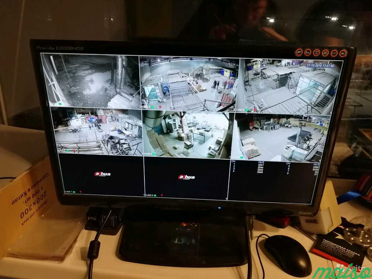 Установка систем видеонаблюдения, камер наблюдения в Москве. Фото 2