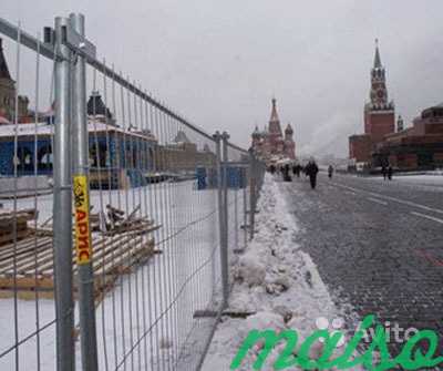 Аренда временных ограждений в Москве. Фото 7