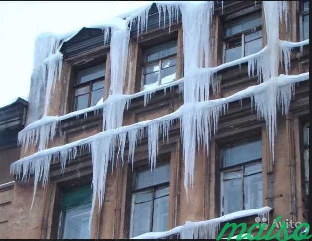 Тепловизор, выявление причин образования сосулек в Москве. Фото 1