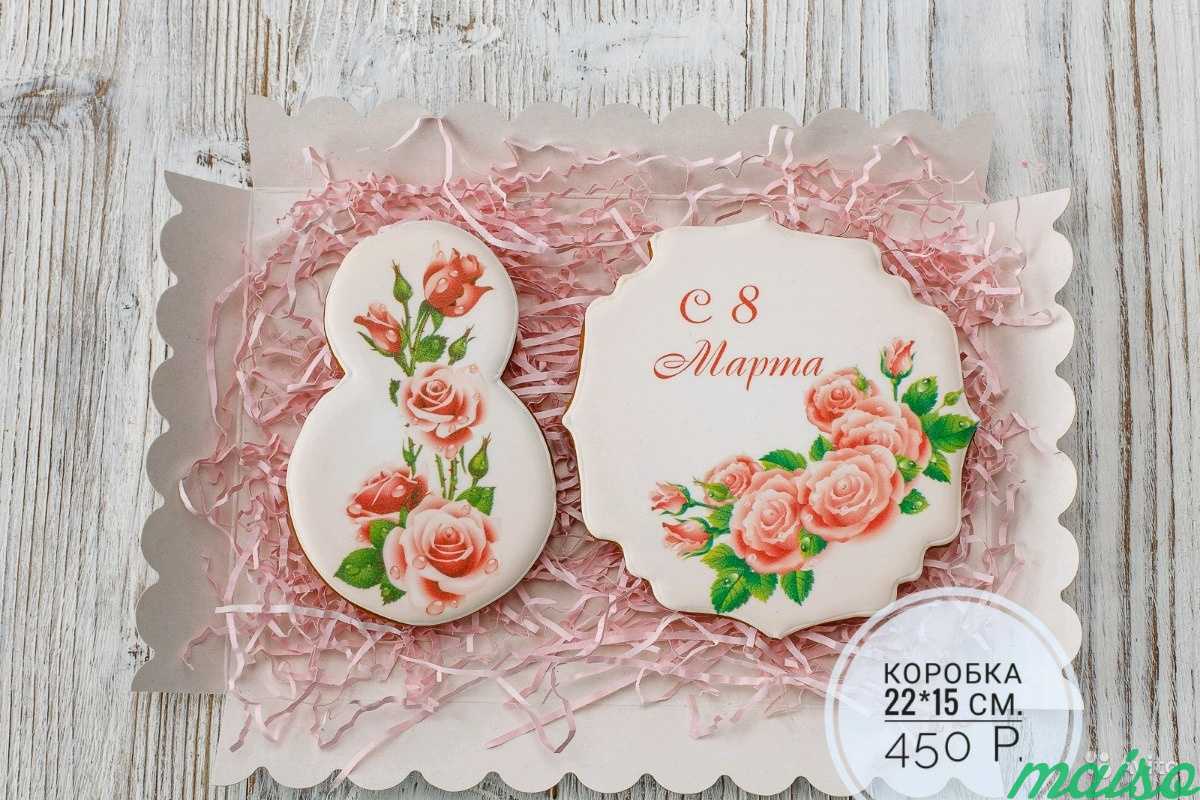 Имбирные пряники. Печать на сахарной бумаге в Москве. Фото 7
