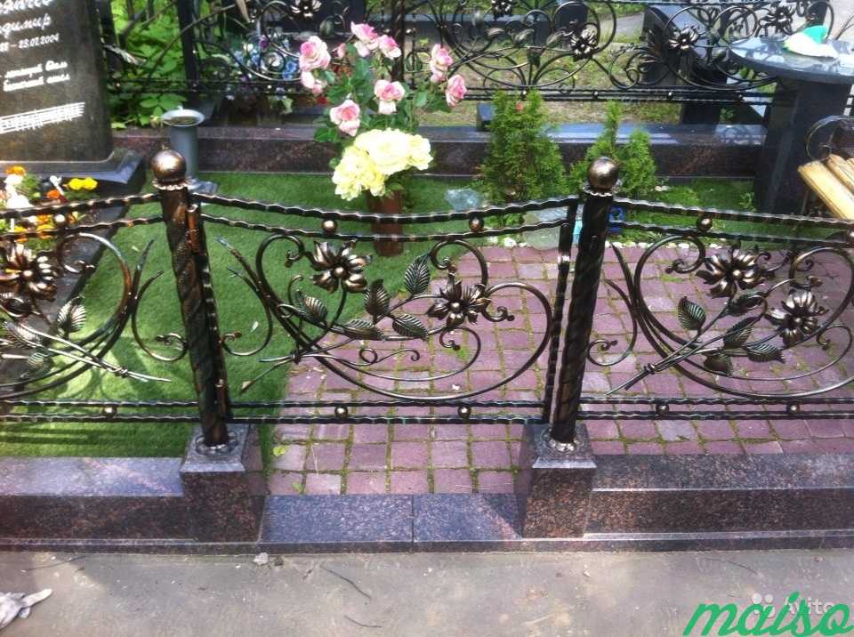 Ритуальные ограды в Москве. Фото 1