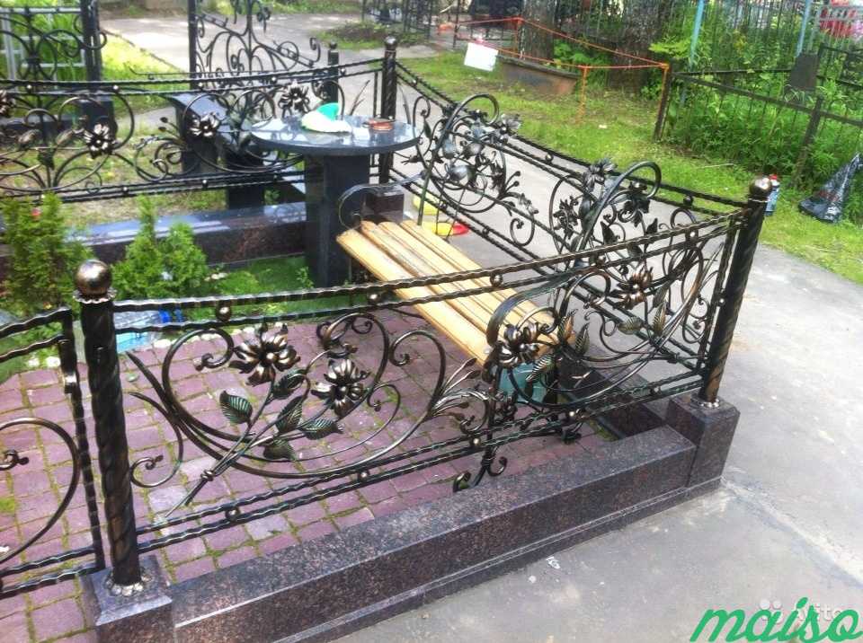 Ритуальные ограды в Москве. Фото 2