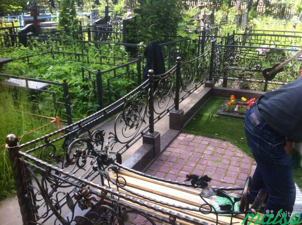 Ритуальные ограды в Москве. Фото 3
