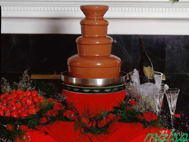 Шоколадный фонтан, сладкая вата в Москве. Фото 2