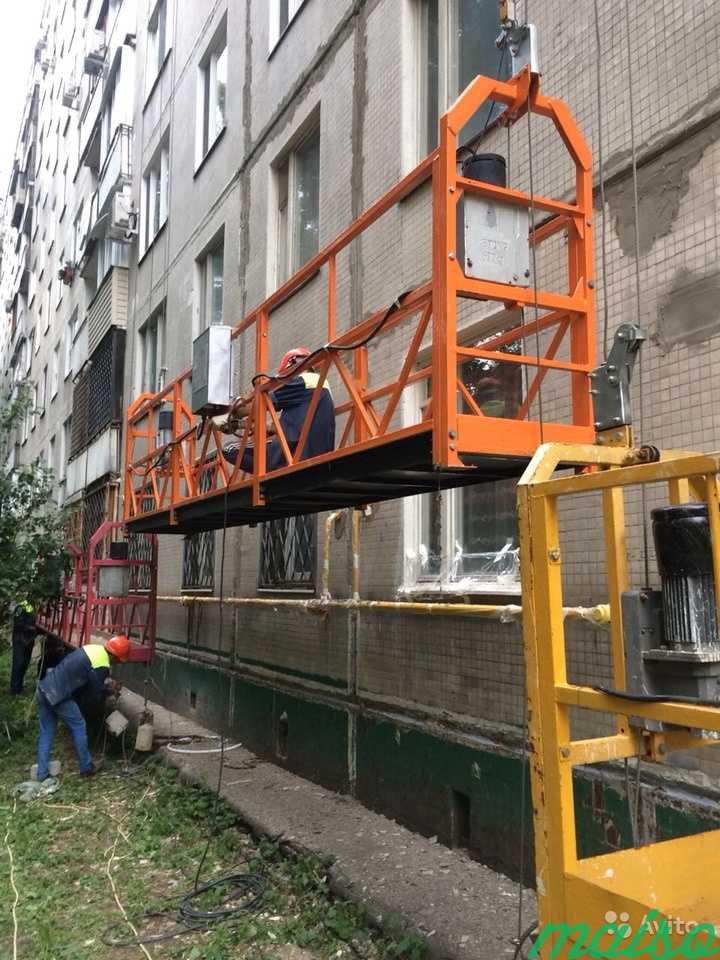 Ремонт фасадных подъёмников (люлек) Zlp-630 в Москве. Фото 3