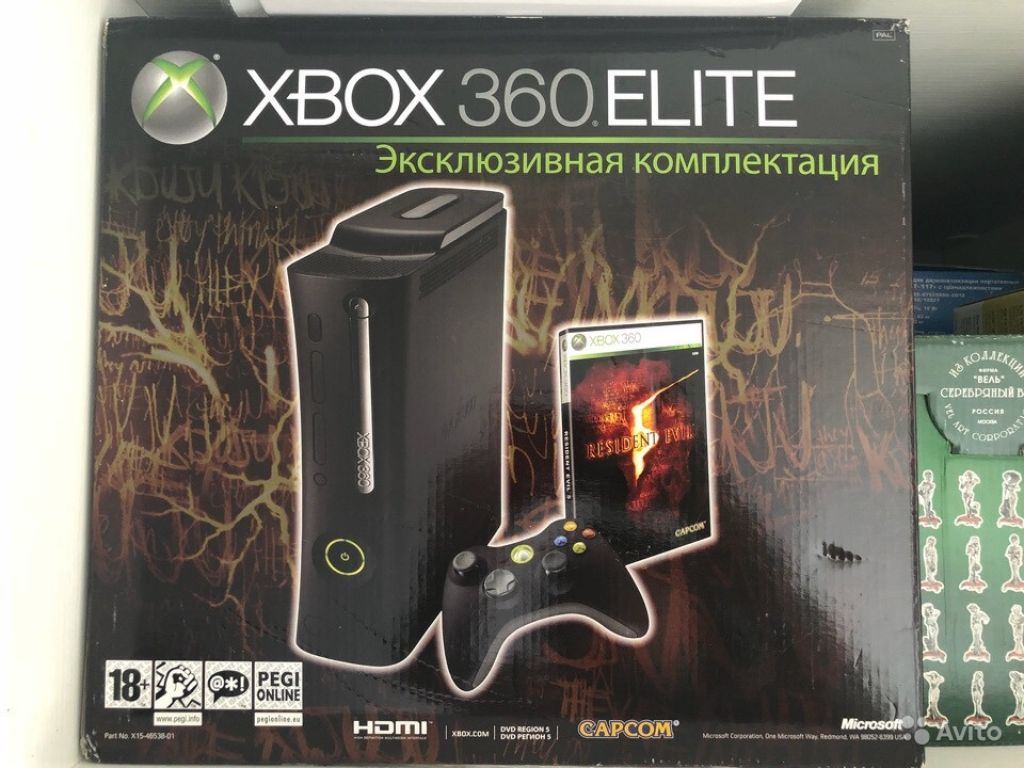 Xbox 360 elite Эксклюзивная комплектация в Москве. Фото 1