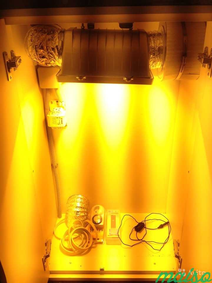 Гроубоксы, свет, вентиляция, готовое оборудование в Москве. Фото 8