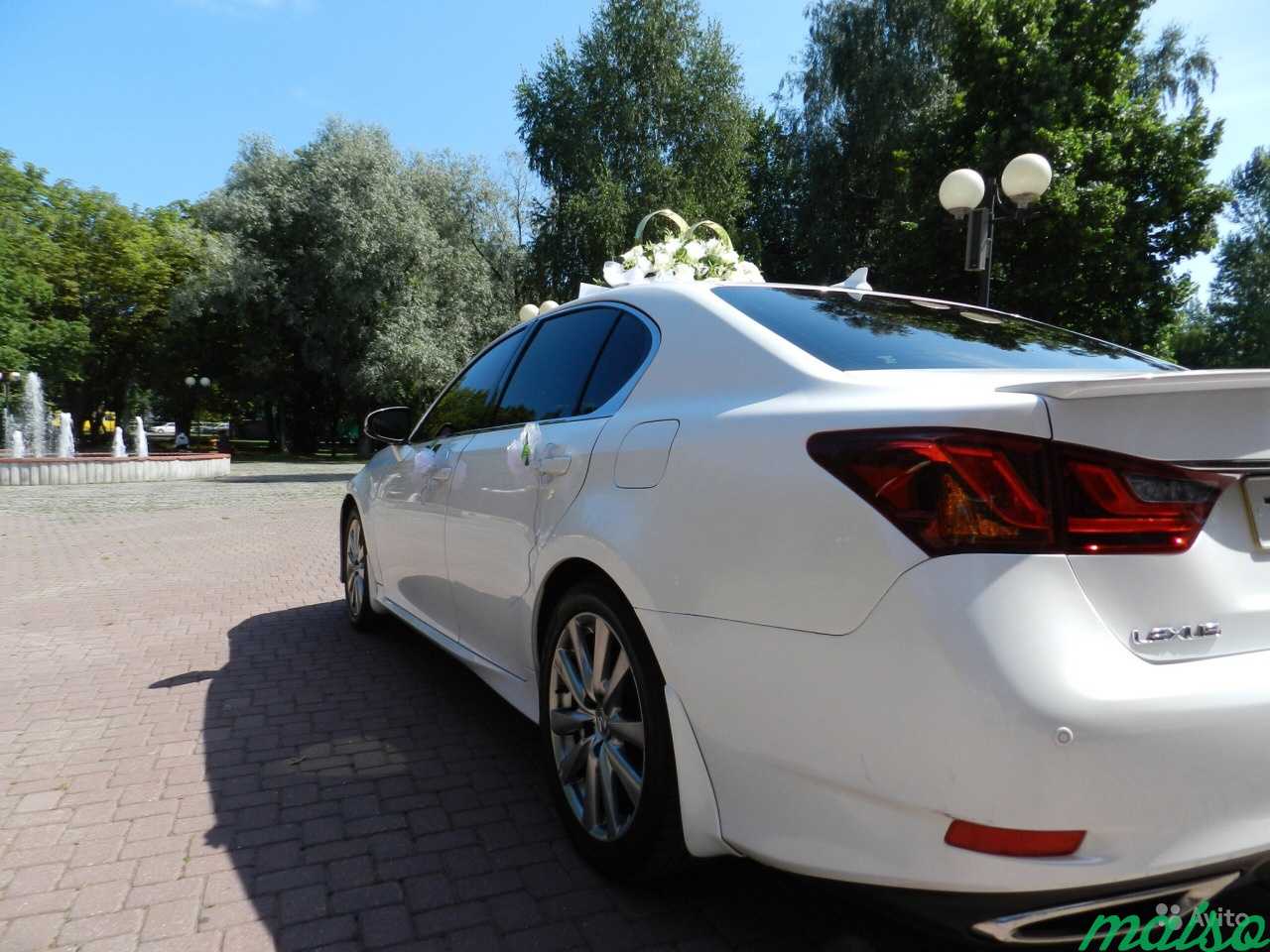 Аренда свадебный Lexus GS F-Sport с водителем в Москве. Фото 5