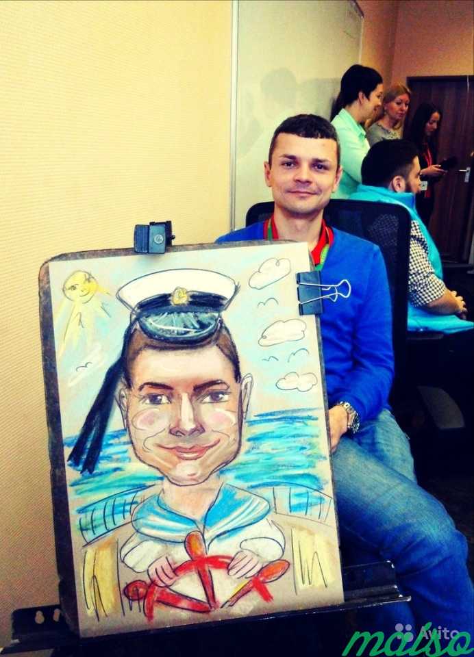 Художник-шаржист,с выездом на праздники в Москве. Фото 1