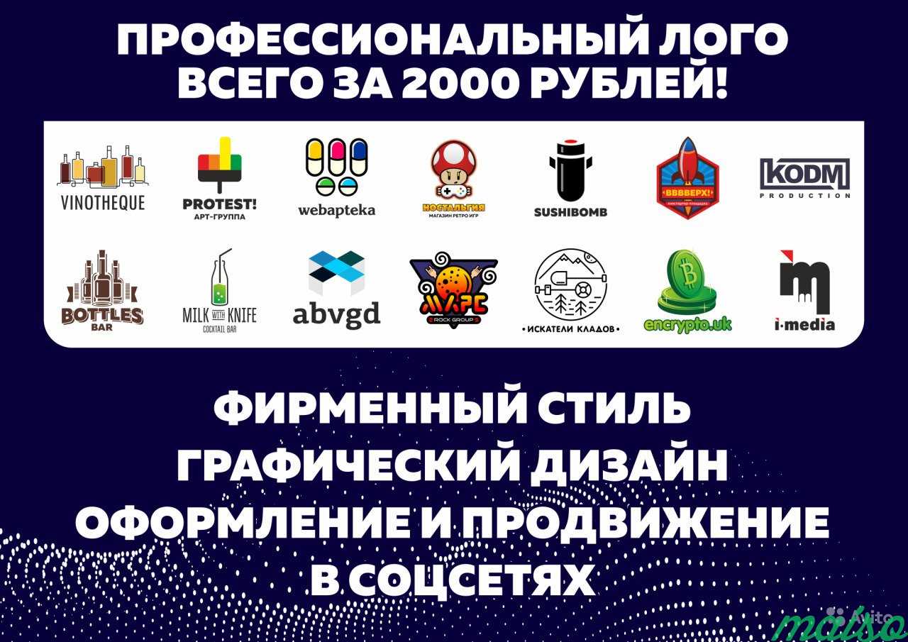 Логотипы, айдентика в Москве. Фото 1