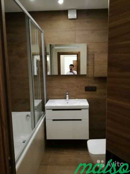 Делаем ремонт ванной комнаты под ключ в Москве. Фото 1
