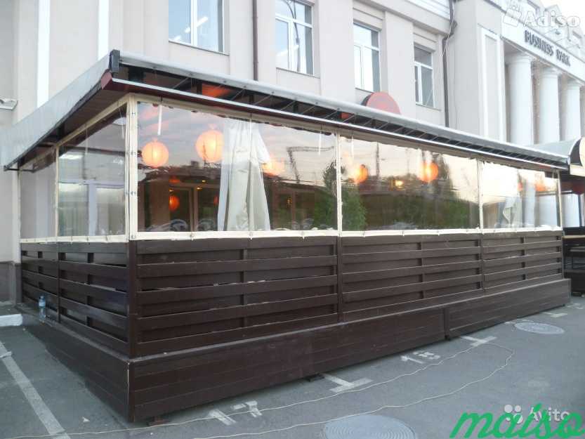 Мягкие окна для беседок и террас в Москве. Фото 4