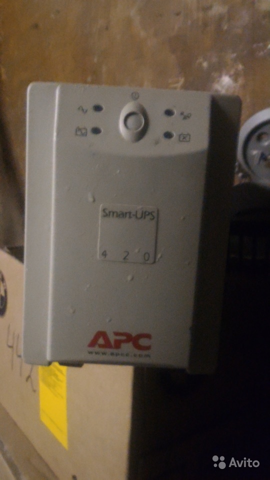 Apc 420. Smart ups 420. Бесперебойник американский.