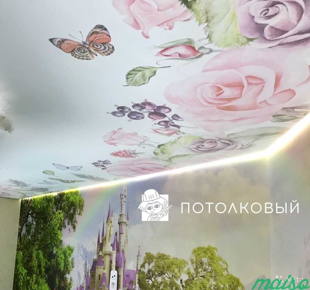 Натяжные потолки в Москве. Фото 2