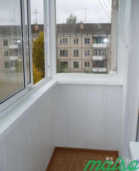 Окна для балкона в хрущевке 4,4Х1,6 без предоплат в Москве. Фото 3