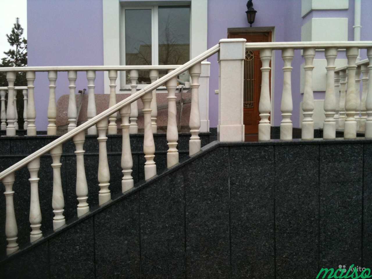 Балясины из мрамора в Москве. Фото 7