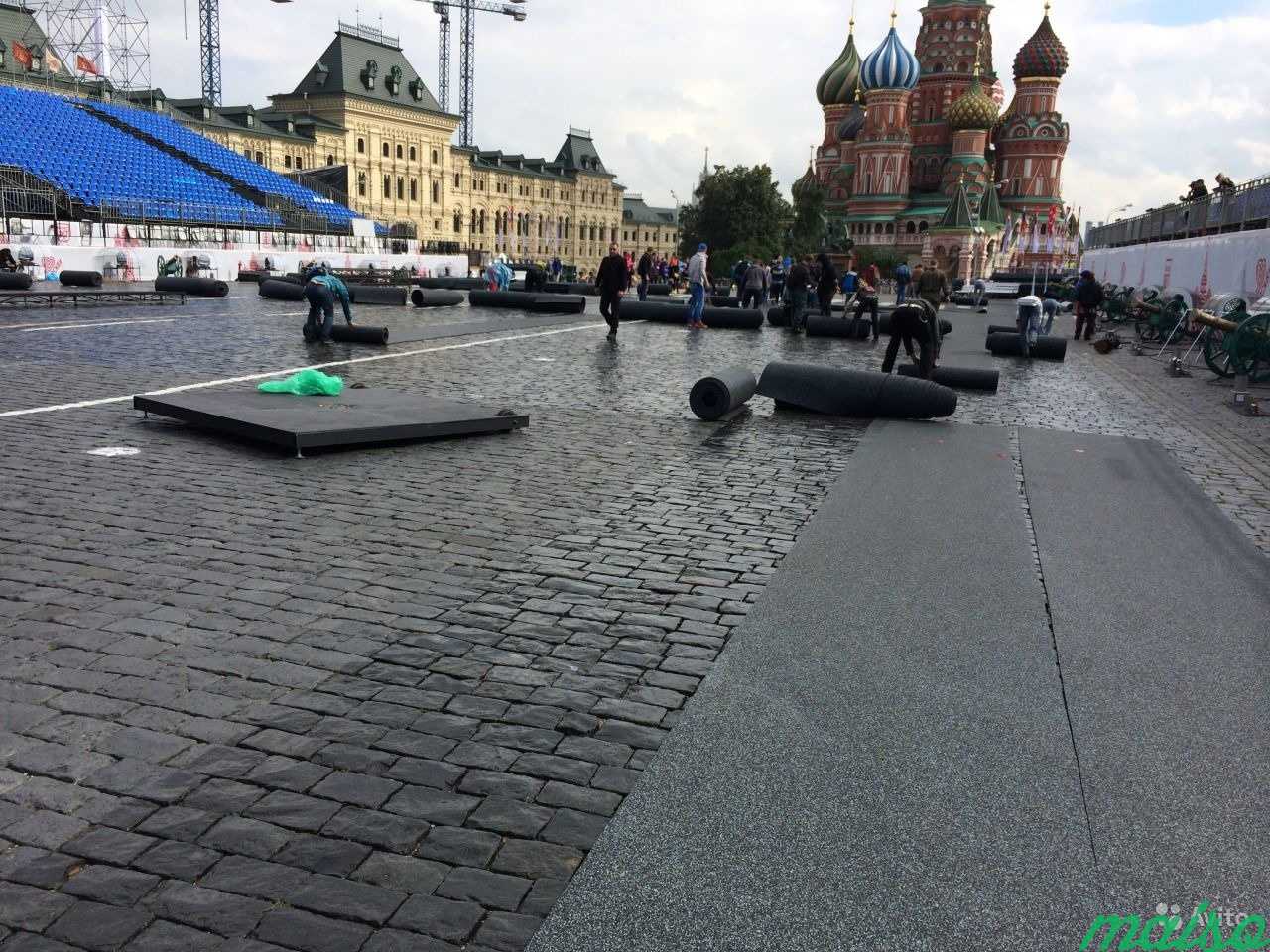 Укладка ковролина линолеума ламината в Москве. Фото 3