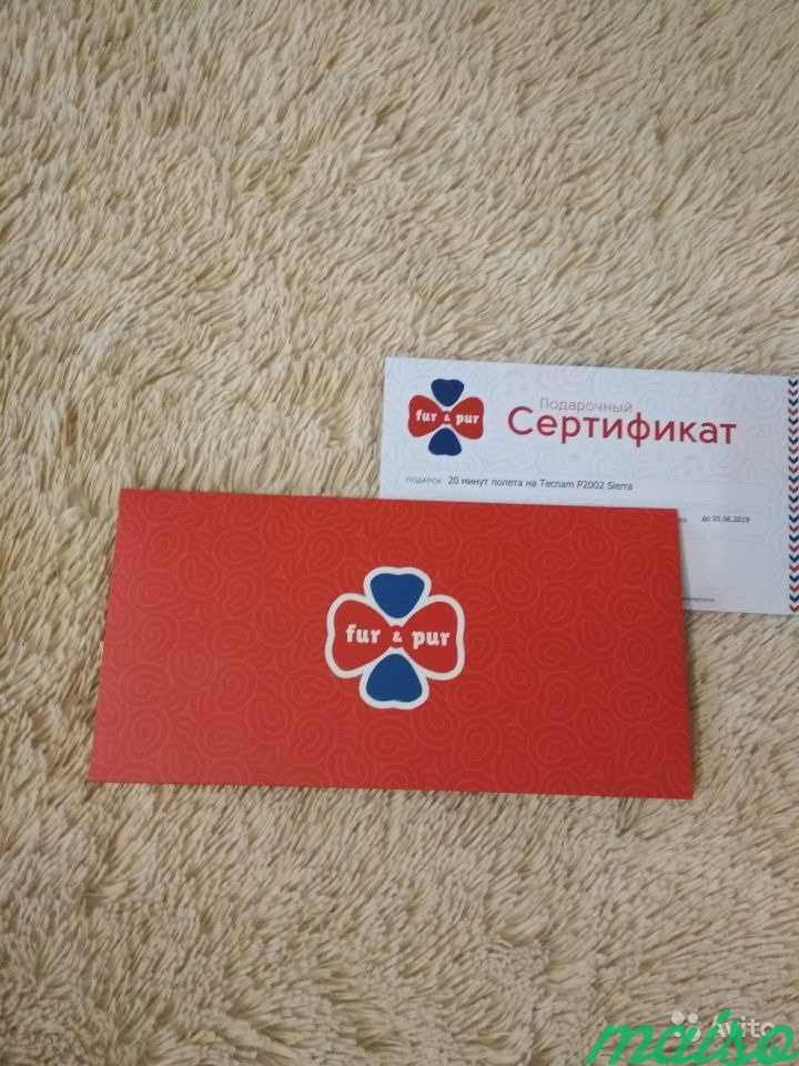 Подарочный сертификат Полет на самолёте в Москве. Фото 1