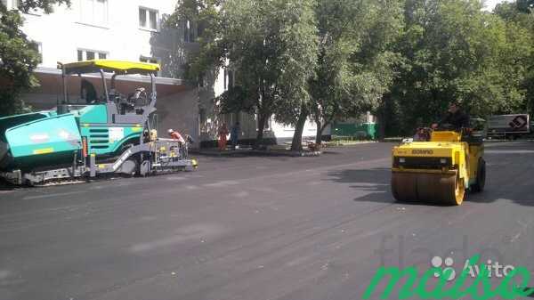 Асфальт. Дорожные работы. Строительство дорог в Москве. Фото 3