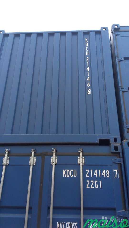 Железнодорожные контейнеры новые 20 и 40 футов в Москве. Фото 4