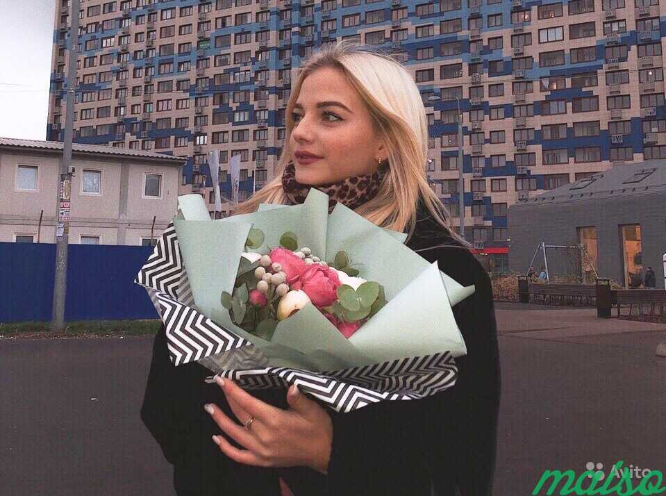 Люксовые букеты на свадьбу и день рождения в Москве. Фото 6