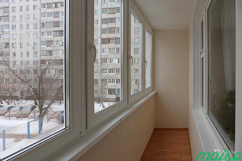 Остеклим лоджию, балкон под ключ в Москве. Фото 1