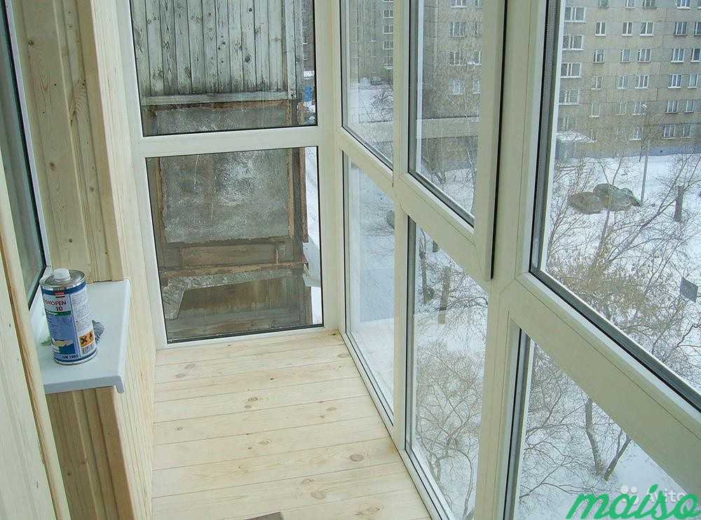Остеклим лоджию, балкон под ключ в Москве. Фото 2
