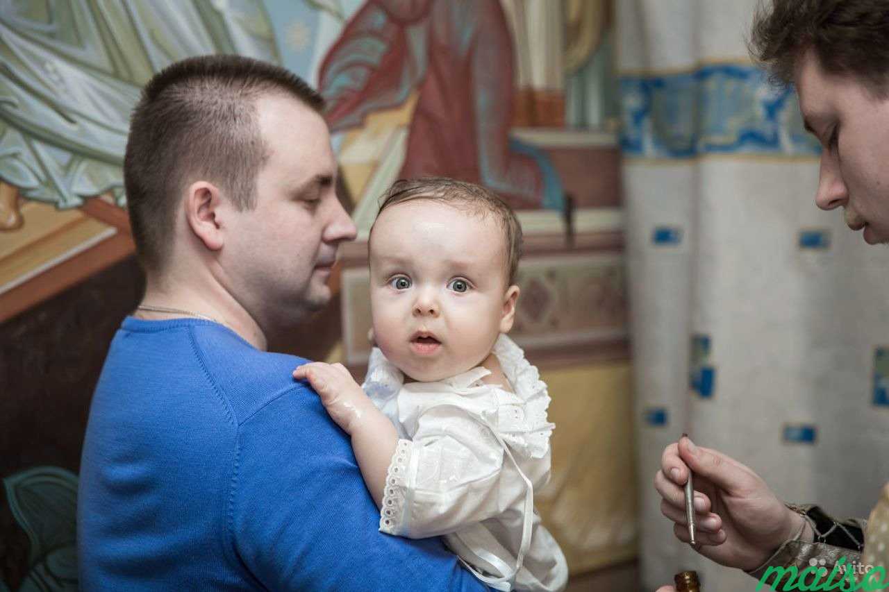 Фотограф на Крещение, крестины ребенка в Москве. Фото 3
