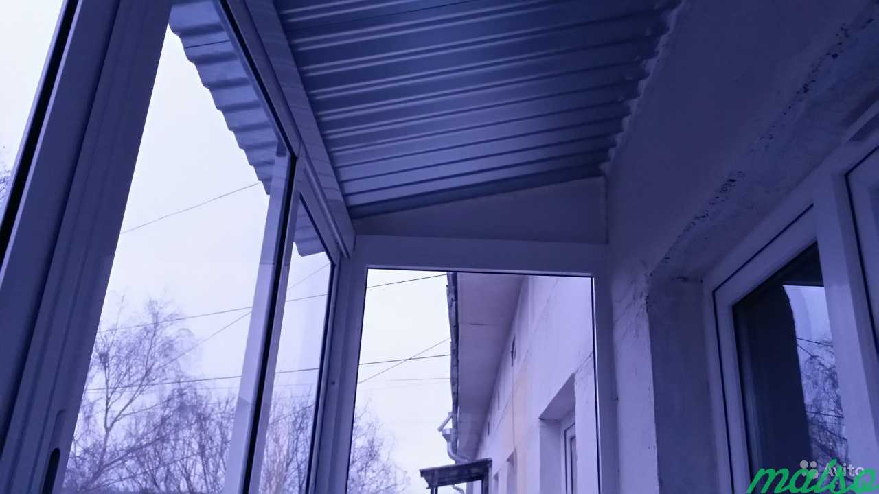 Крыша на балкон без предоплаты 3 м в Москве. Фото 3