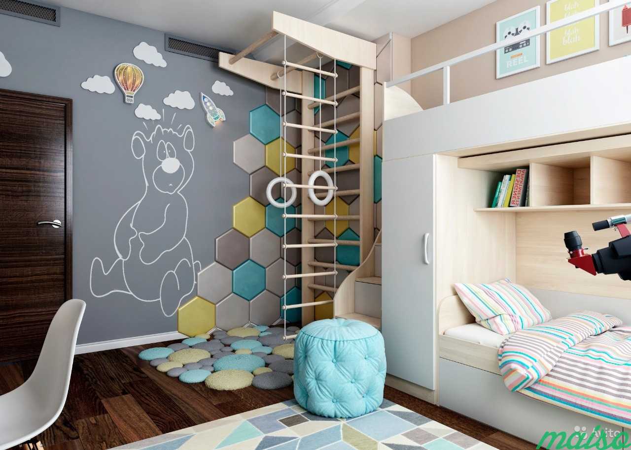 детские комнаты в разных стилях