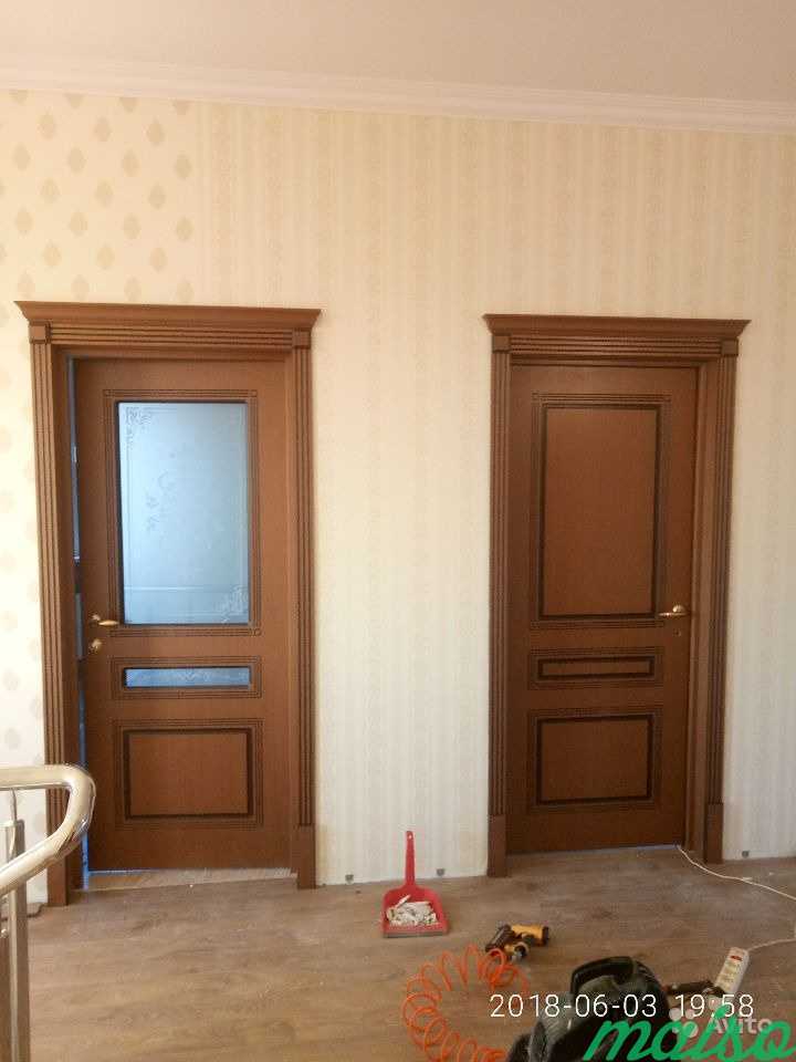 Установка межкомнатных дверей в Москве. Фото 8