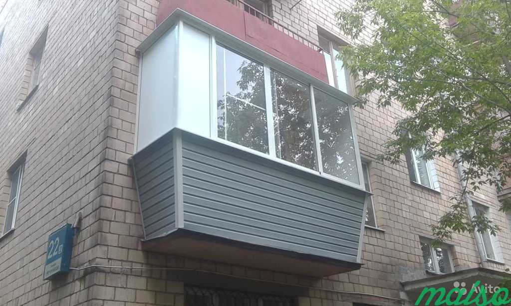 Остекление балкона и лоджии в Москве. Фото 3