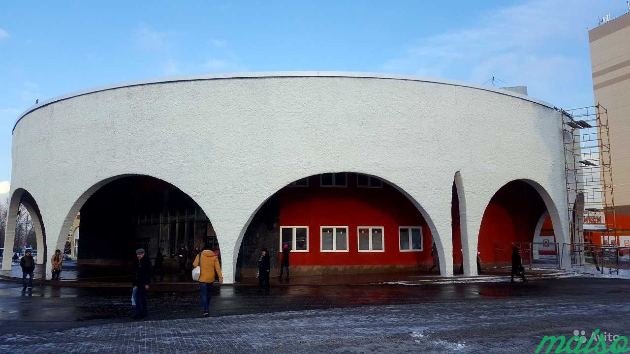 Фасад, входная группа, колонны из алюкобонда в Москве. Фото 3