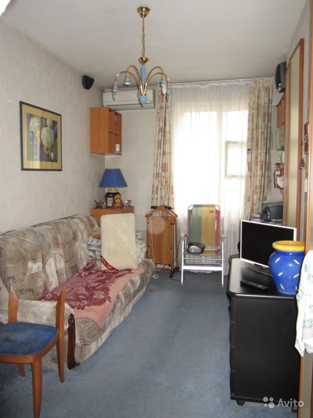 Продам комнату Комната 14 м² в 6-к квартире на 5 этаже 6-этажного кирпичного дома в Москве. Фото 1