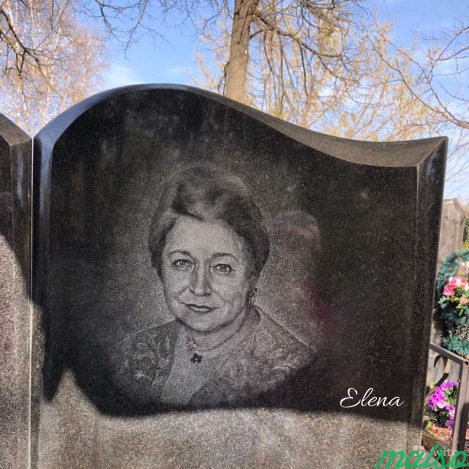 Гравировка портретов на камне в Москве. Фото 3