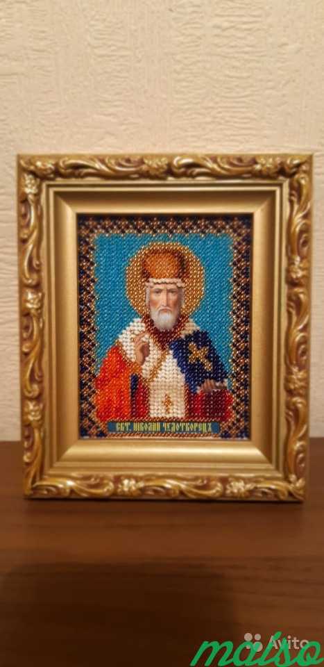Вышивка икон бисером в Москве. Фото 3