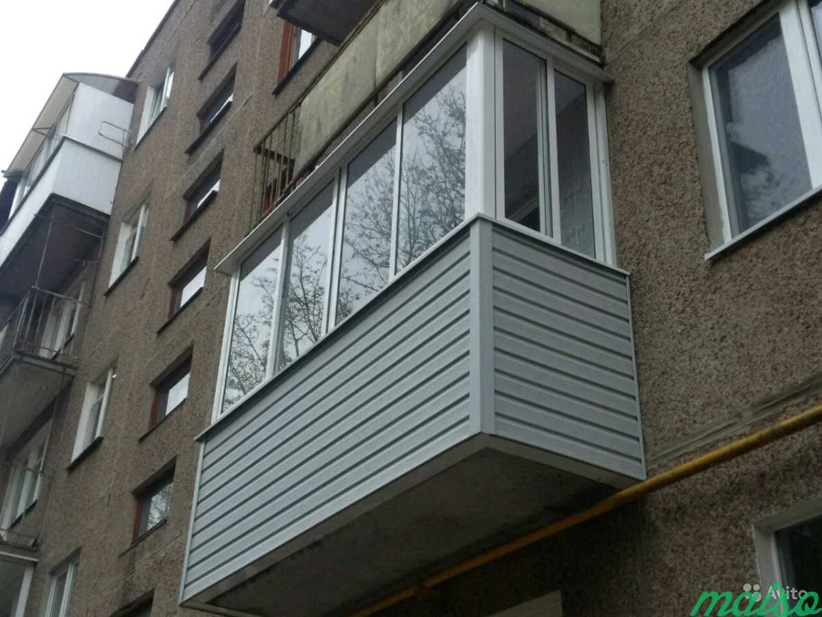 Остеление и отделка балкона,лоджии в Москве. Фото 1