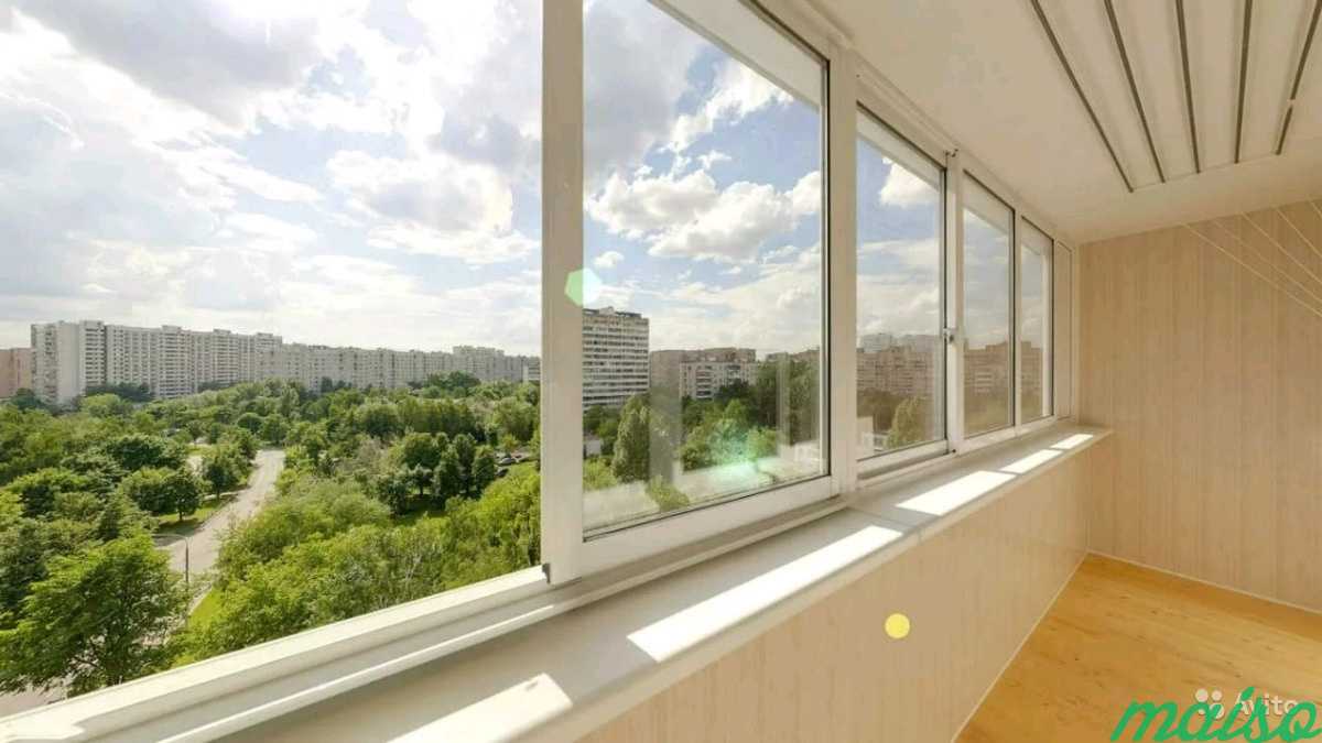 Остеление и отделка балкона,лоджии в Москве. Фото 2