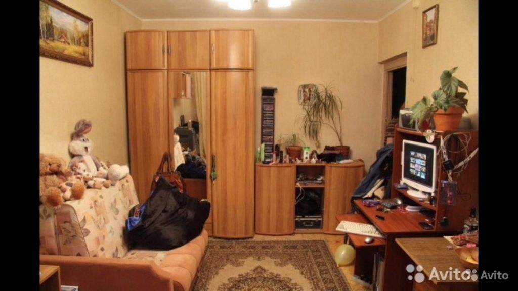 Продам комнату Комната 53 м² в 3-к квартире на 10 этаже 17-этажного панельного дома в Москве. Фото 1