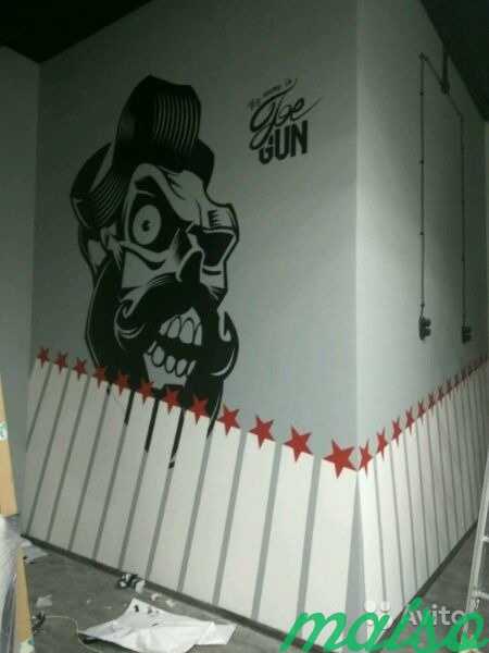 Граффити оформление на заказ в Москве. Фото 8