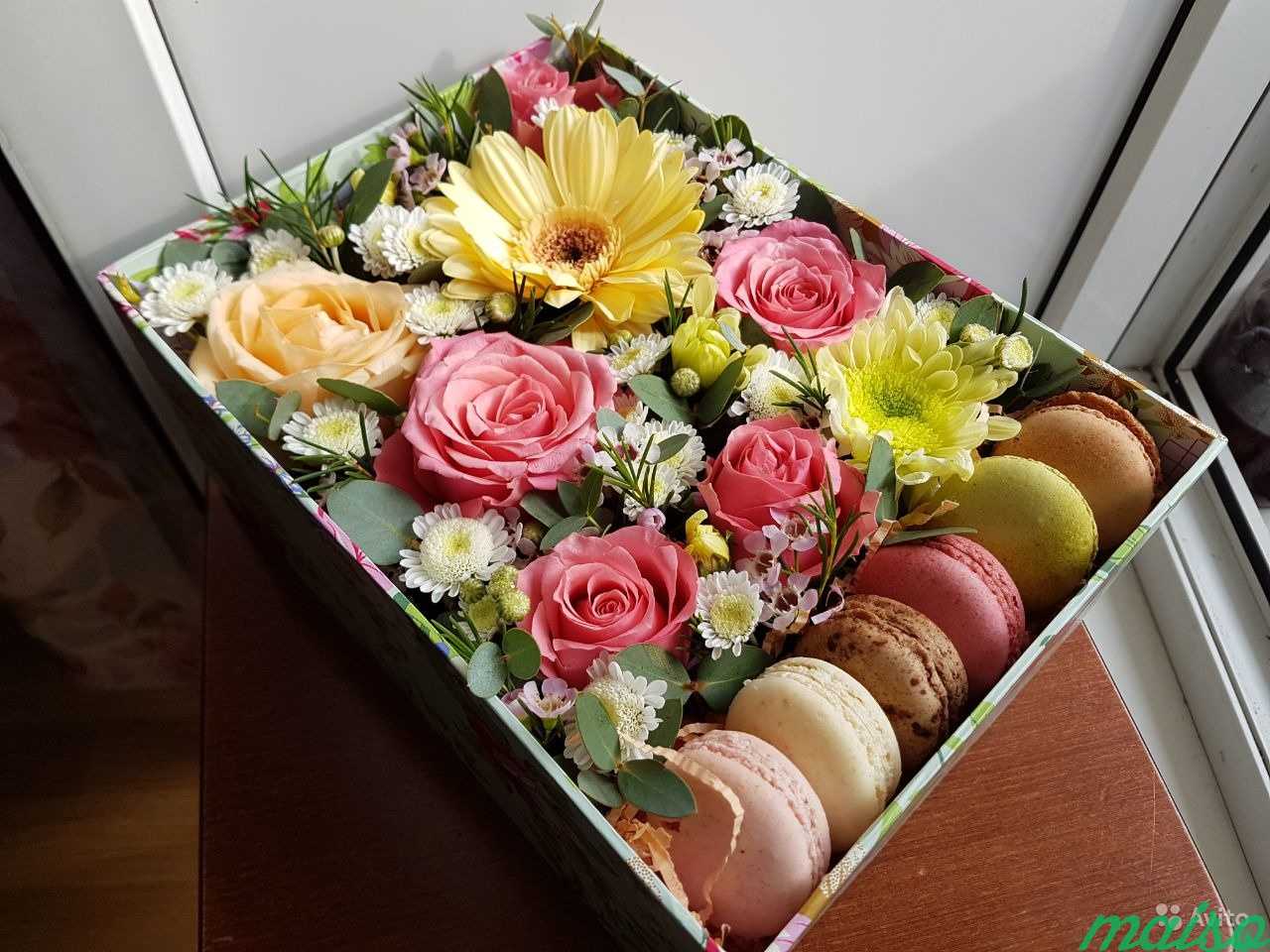 Цветы в коробках в Москве. Фото 10