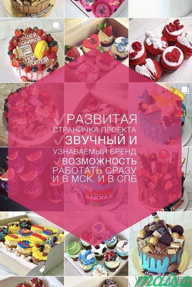 Готовый бизнес торты и капкейки в Москве. Фото 2